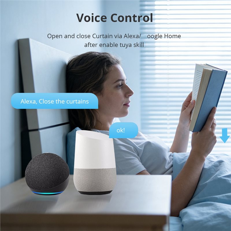 [NEWA08R】 محرك ستائر ذكي من تو - مراجعة Smart Home Youtube وسعره