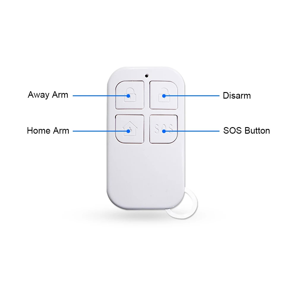 كاشف التحكم عن بعد اللاسلكي 43 - مراجعة Smart Home Security System وسعره