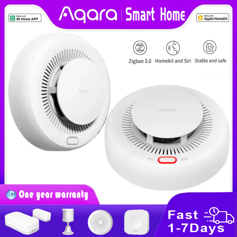 جديد Aqara كاشف الدخان زيجبي ا - مراجعة Smart Home Hub Matter وسعره