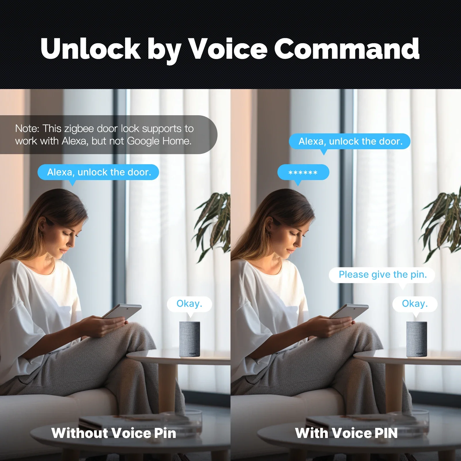 قفل باب ذكي داخلي MOES-Tuya Zi - مراجعة Smart Home Moes وسعره