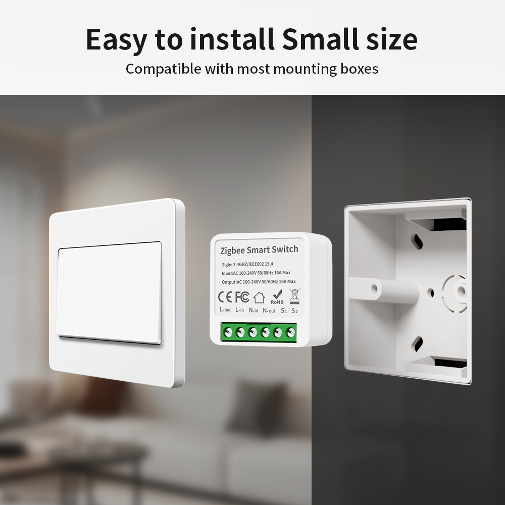 وحدة مفتاح ذكي TNCE Tuya 16A ب - مراجعة Smart Home Google وسعره