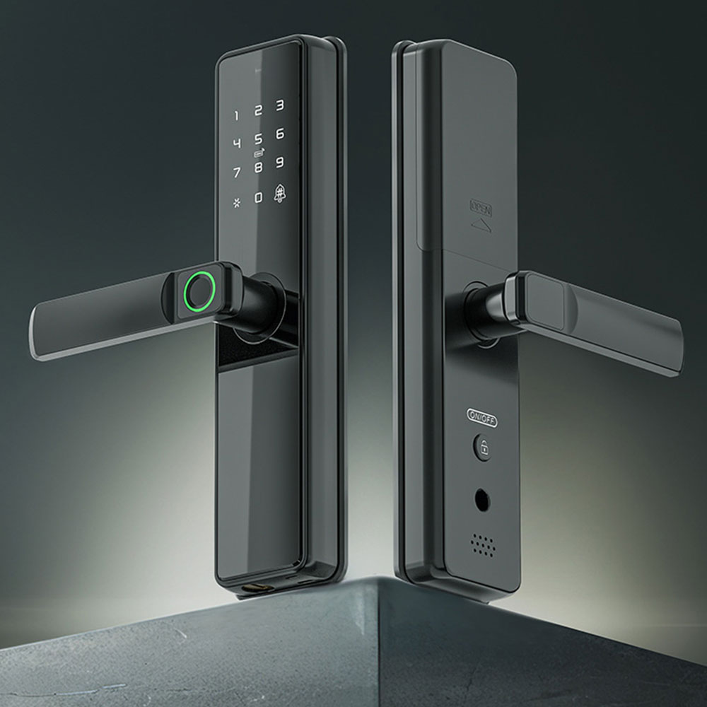 Tuya واي فاي قفل إلكتروني رقمي - مراجعة Smart Door Lock وسعره