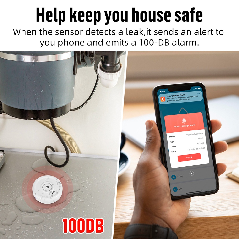 Fuers كاشف تسرب المياه إنذار ا - مراجعة Smart Home Security System وسعره