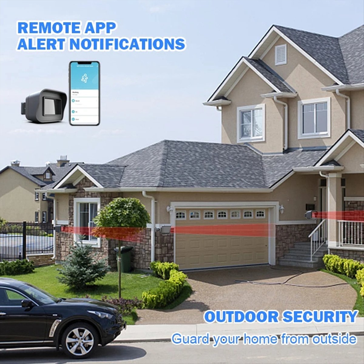 نظام أمان منزلي ذكي خارجي مطوّ - مراجعة Upgrade Smart Home وسعره