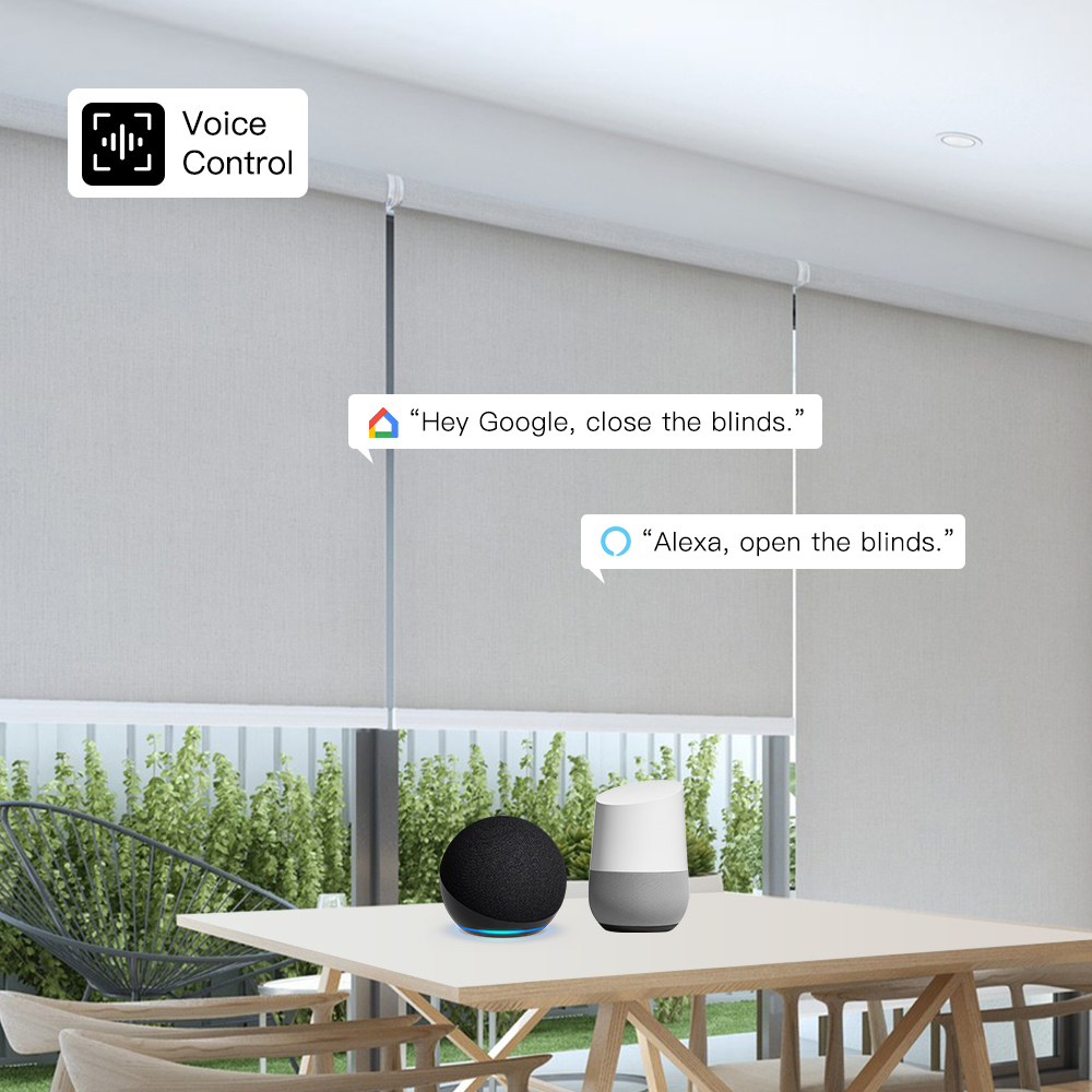 محرك Tuya WiFi الذكي لظل الأسط - مراجعة Smart Home Google وسعره