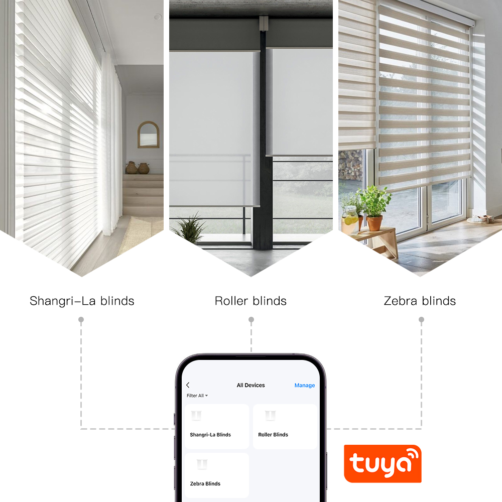 محرك Tuya WiFi الذكي لظل الأسط - مراجعة Smart Home Google وسعره