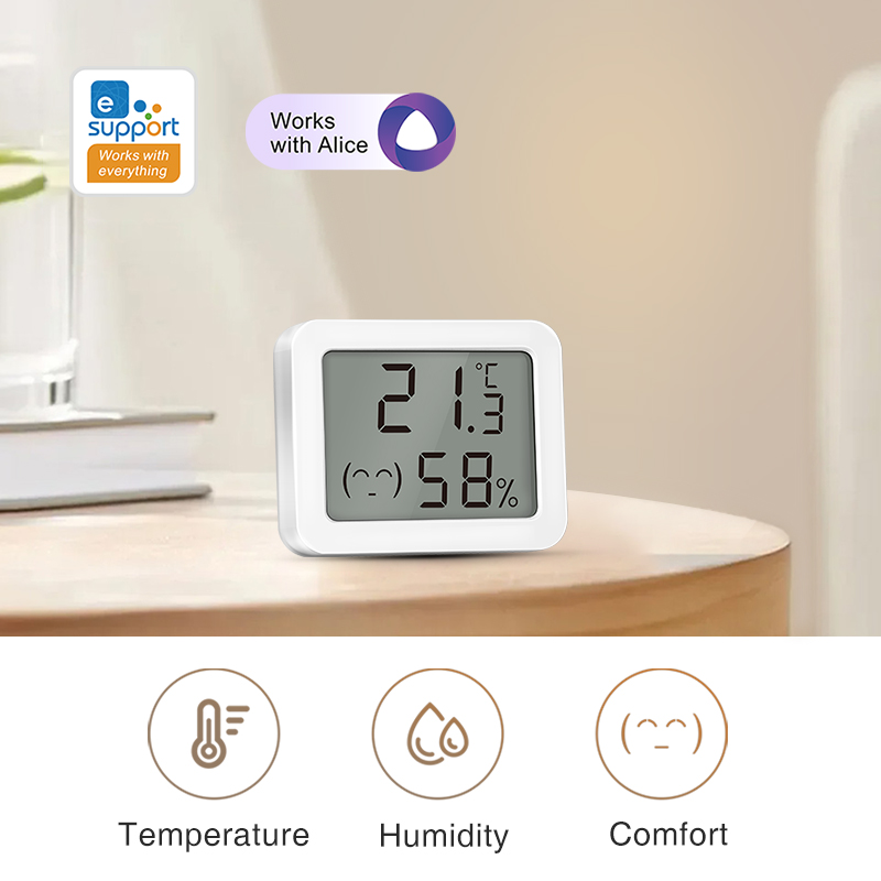 Ewelink Zigbee3.0 مستشعر درجة  - مراجعة Smart Home Setup وسعره