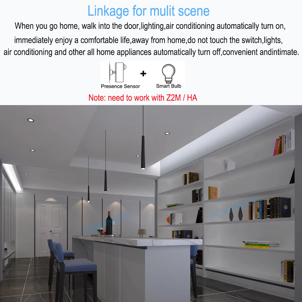 كاشف الوجود البشري زيجبي الذكي - مراجعة Smart Home Assistant وسعره