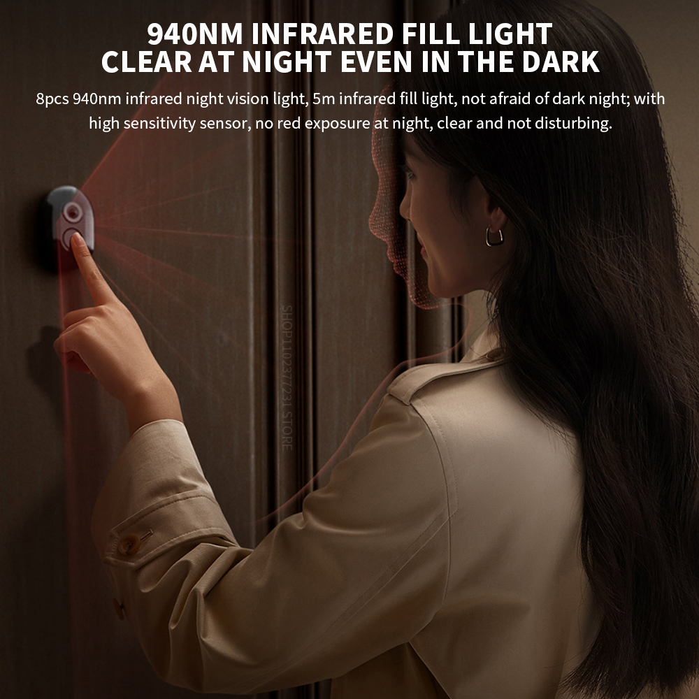 Xiaomi الذكية عين القط 2 واي ف - مراجعة Smart Home Video Doorbell Enhanced Security With Smart Doorbell وسعره