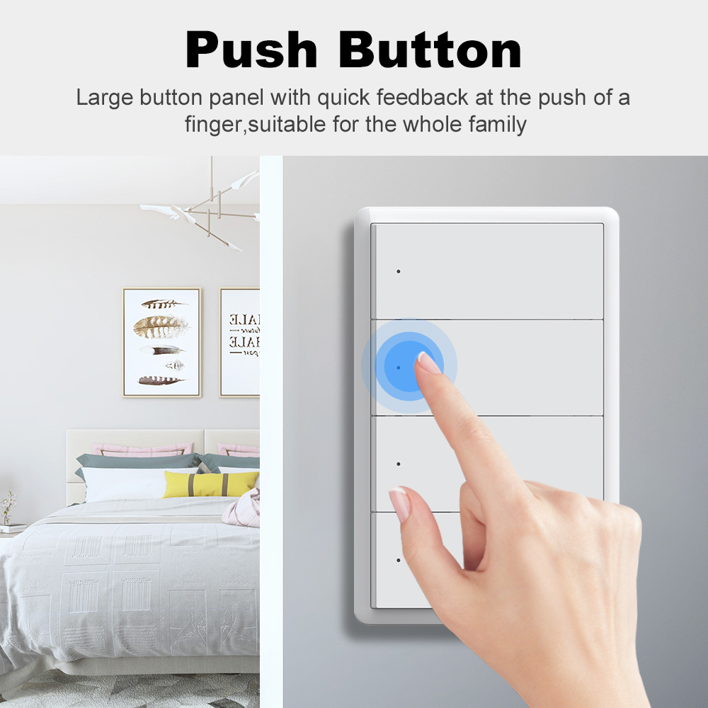 مفتاح إضاءة ذكي من MANHOT يعمل - مراجعة Smart Home Assistant وسعره
