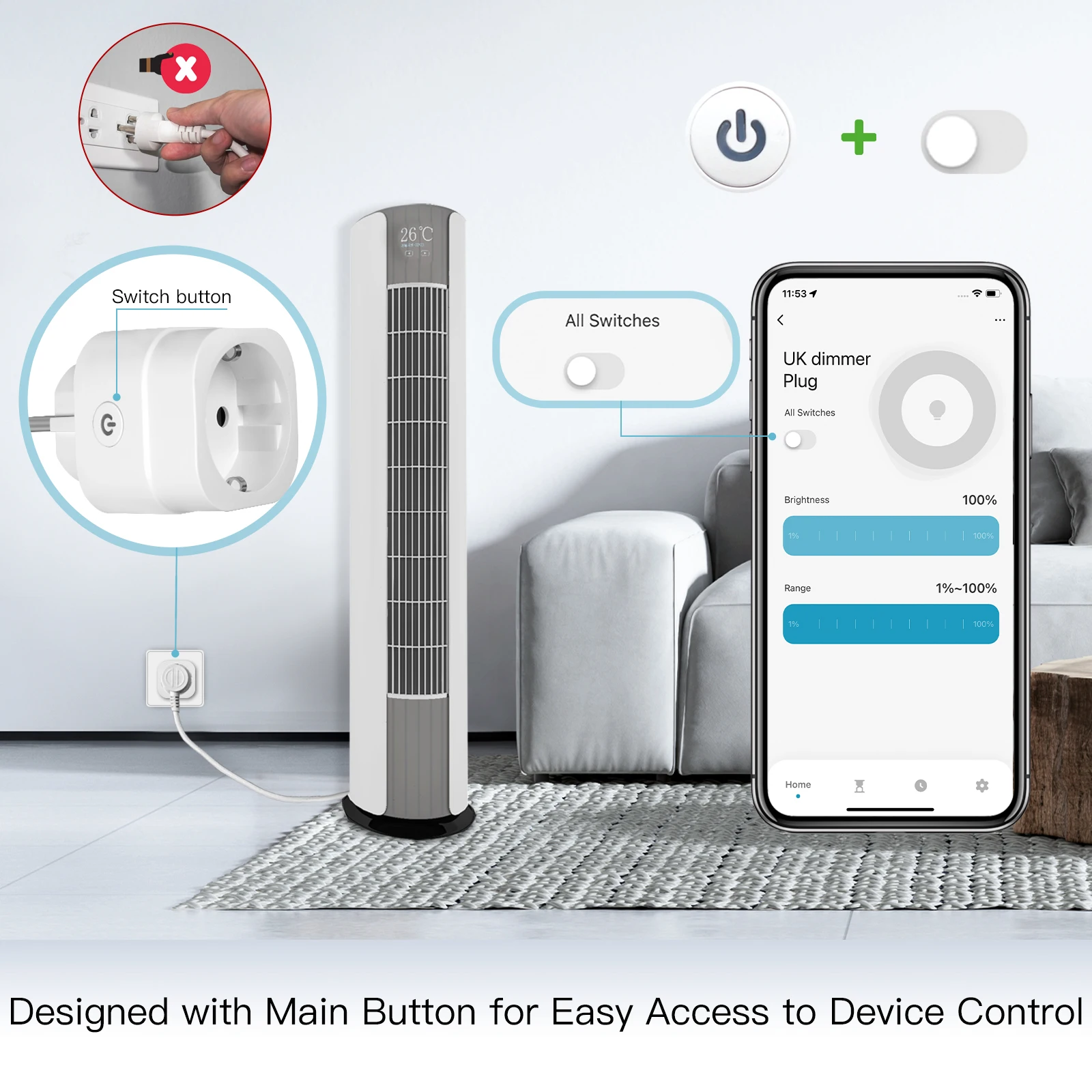 مقبس طاقة ذكي من MOES يعمل بتق - مراجعة Smart Home Moes وسعره