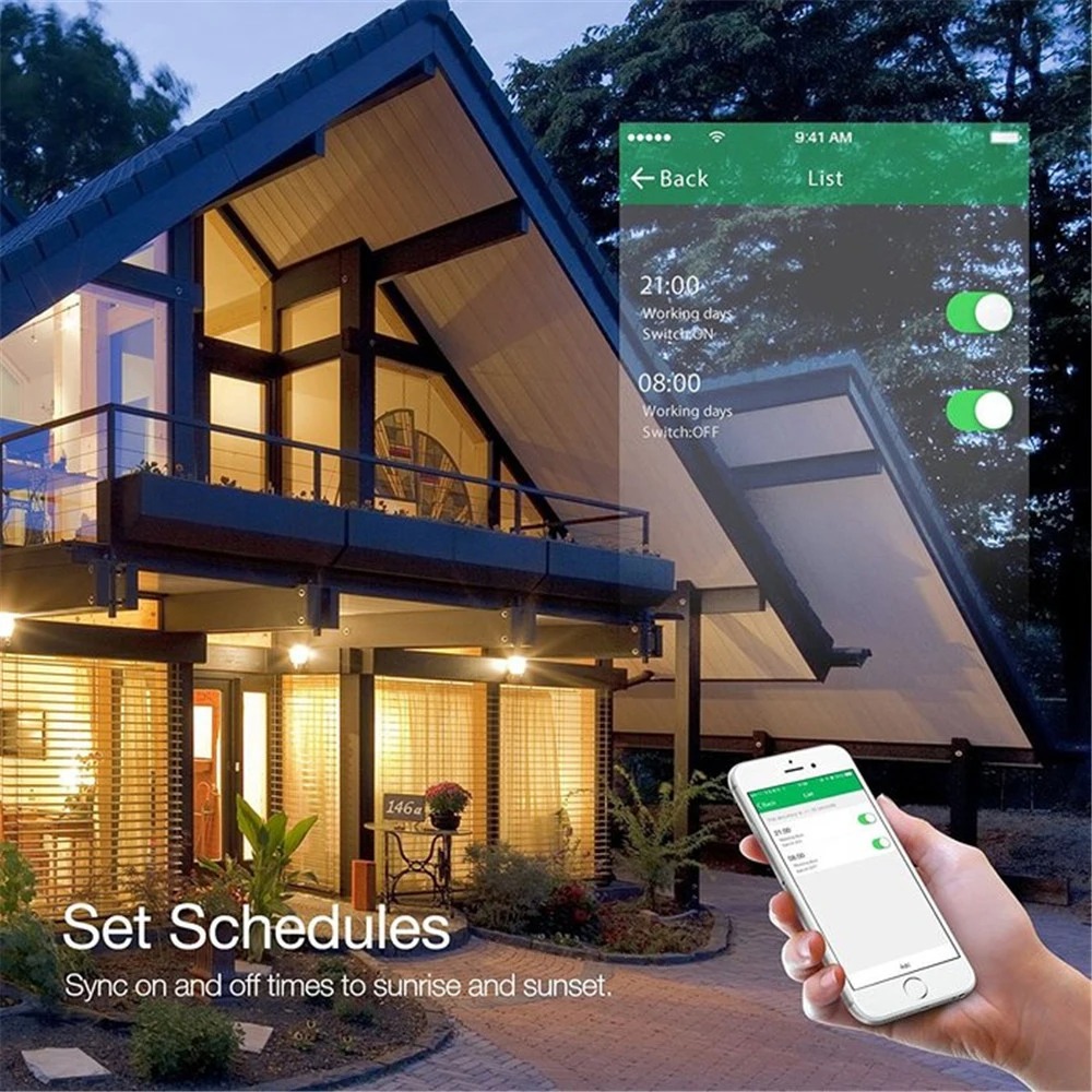 Tuya EU WiFi + RF433 مفتاح الت - مراجعة Smart Home Google وسعره