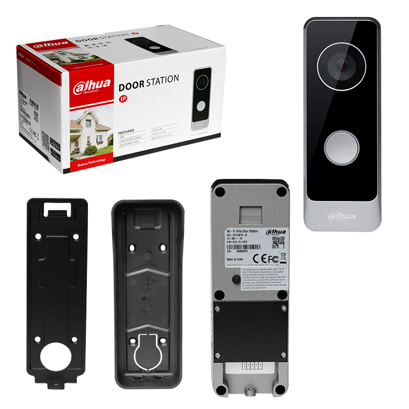 داهوا VTO1301R-W جرس باب ذكي ل - مراجعة Smart Home Video Doorbell Enhanced Security With Smart Doorbell وسعره