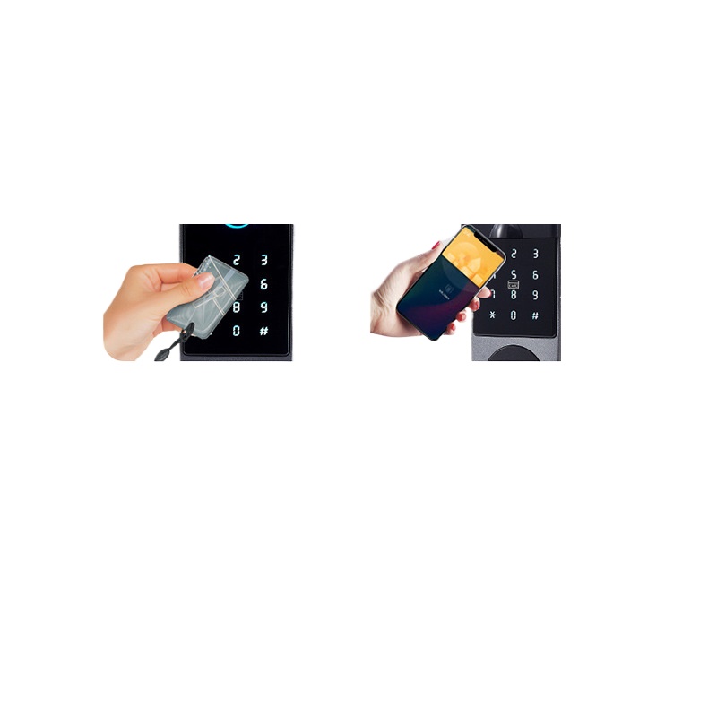 قفل باب حديدي خارجي مطوّر ومقا - مراجعة Upgrade Smart Home وسعره