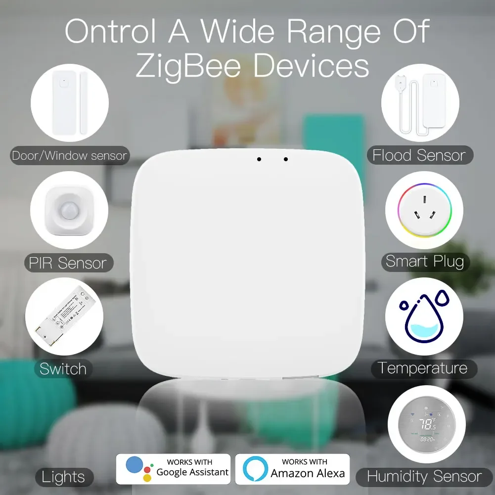 Tuya ZigBee 3.0 Smart Gateway  - مراجعة Smart Home Moes وسعره