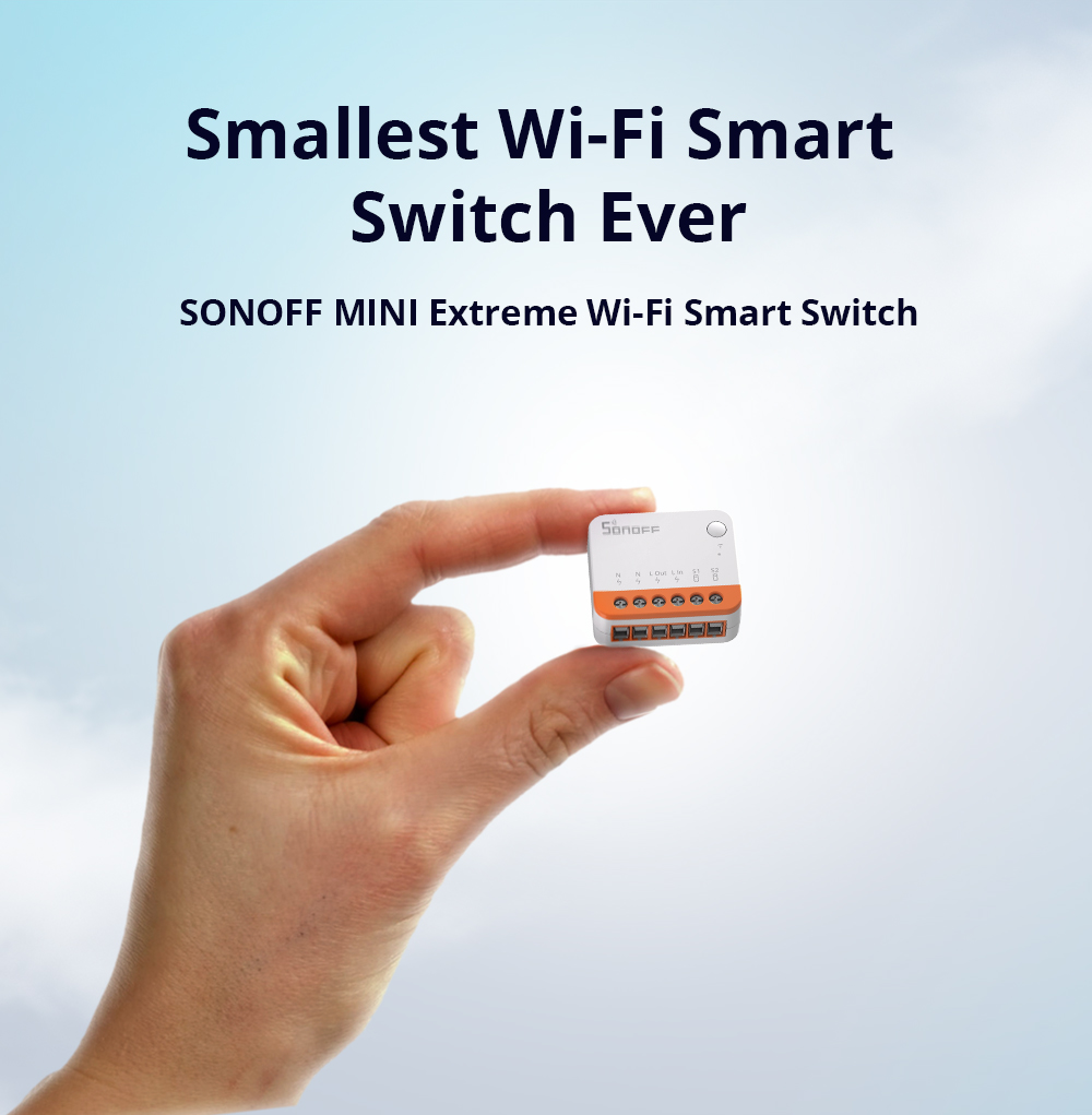 مفتاح ذكي واي فاي Sonoff Mini  - مراجعة Smart Home Setup وسعره