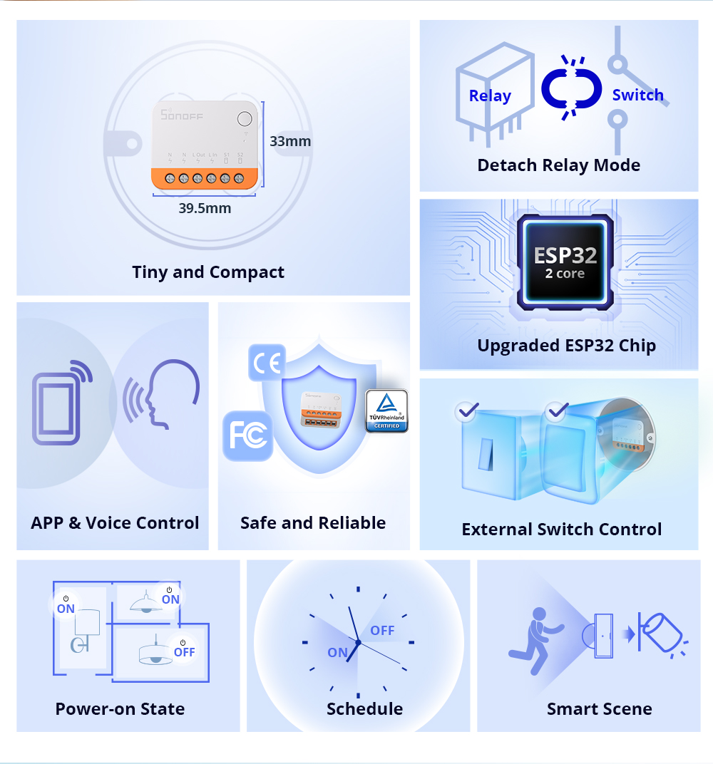 مفتاح ذكي واي فاي Sonoff Mini  - مراجعة Smart Home Setup وسعره