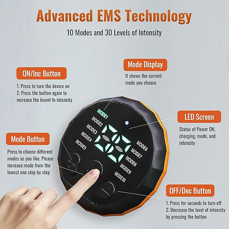 حزام تقوية العضلات EMS قابل لإ - مراجعة Smart Home Trainer وسعره